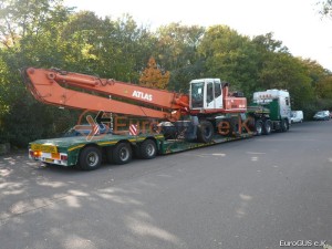 Schwertransport, Spezialtransport, Spedition Russland