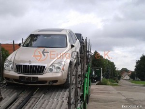 Überführung Maybach, Autotransport, Spedition Russland, Moskau