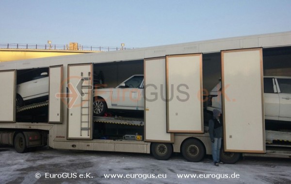 Car Transporter 2015 to Russia from Germany and EU